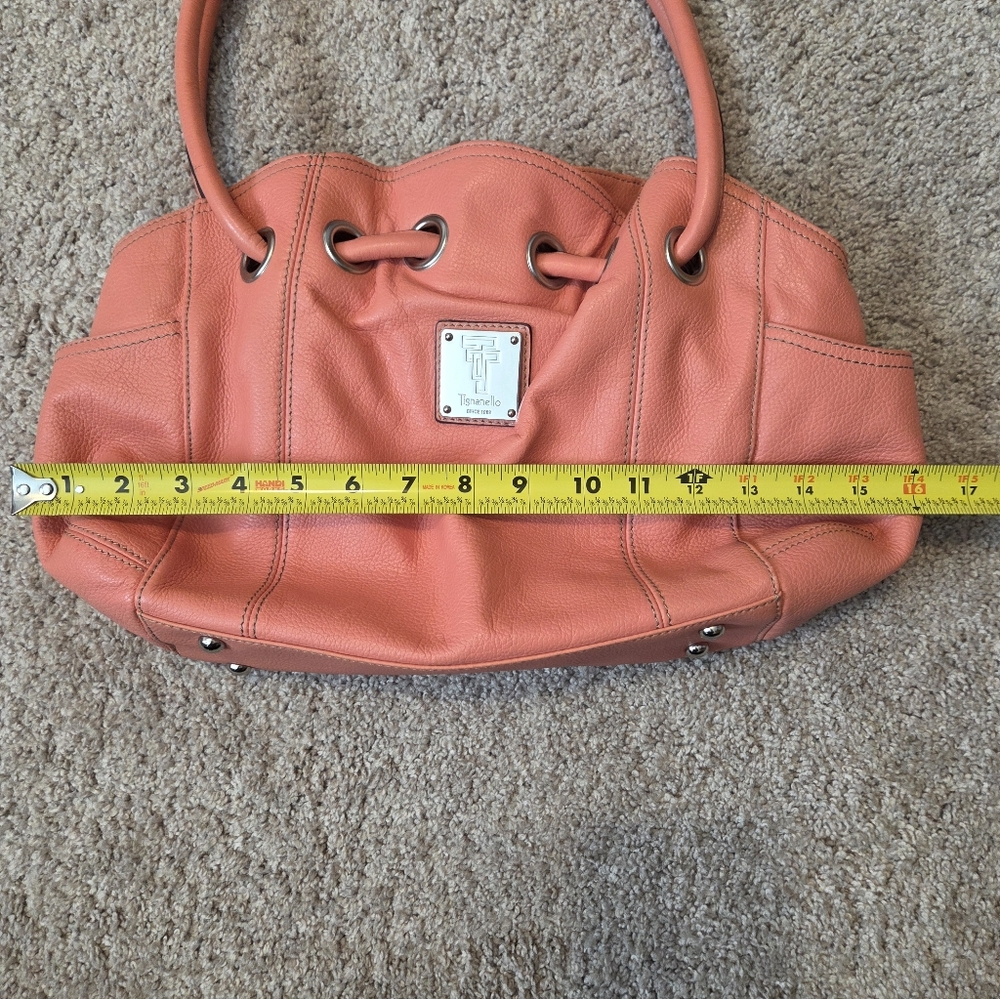 Tignanello Cinched Hobo Handbag - Picture 7 of 12